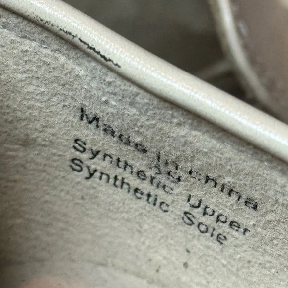 Steve Madden Cream Chunky Chain Loafers Lug Sole - US 9 - Picture 5 of 9